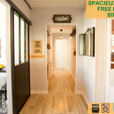 #lindustriochampetre Free Parking, Bien Situe, Spacieux, Proche Clinique Apartment