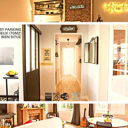 Apartamento #lindustriochampetre Free Parking, Bien Situé, Spacieux, Proche Clinique